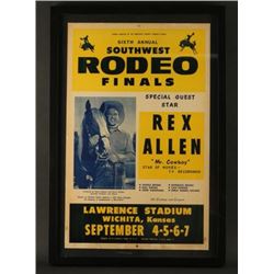 Vintage Rodeo Poster
