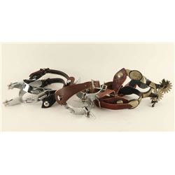 Lot of 3 Pairs of Spurs