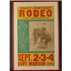 Image 1 : Vintage Rodeo Poster