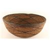 Image 1 : Large Apache Basket with Diamond Pattern