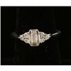 Image 1 : Emerali Emerald Cut Diamond Ring