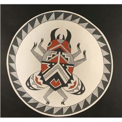Vintage Acoma Beetle Bowl