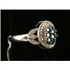 Image 2 : Blue & White Diamond Ring