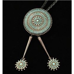 Zuni Pettipoint Bolo