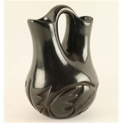 Santa Clara Blackware Wedding Vase