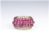 Image 1 : Stunning Pink Tourmaline & Diamond Ring