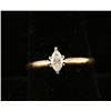 Image 1 : Marquise Cut Solitaire Diamond Ring