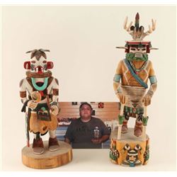 Lot of 2 Hopi Kachinas