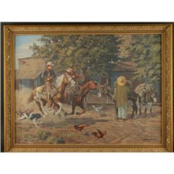 Original Oil on Canvas