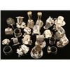 Image 1 : Collection of 25 Fancy Napkin Rings