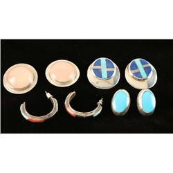 Four Pairs Earrings