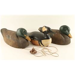 Collection of 3 Decoys