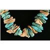 Image 2 : Turquoise & Abalone Native American Necklace