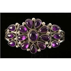 Amethyst Old Style Pawn Bracelet