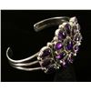 Image 2 : Amethyst Old Style Pawn Bracelet