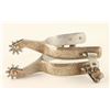 Image 1 : Silver Engraved Cutting Spurs