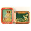 Image 1 : Lot of 2 Coca Cola Advertising Trays