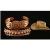 Image 1 : Lot of 2 Copper Bracelets