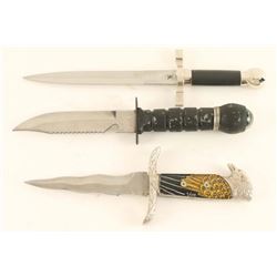 Lot of 3 Knives