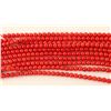 Image 1 : Lot of 10 Strands Bamboo Coral Beads