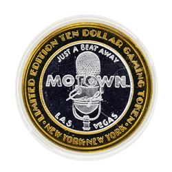 .999 Silver New York New York Hotel & Casino $10 Casino Limited Edition Gaming T