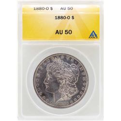 1880-O $1 Morgan Silver Dollar Coin ANACS AU50