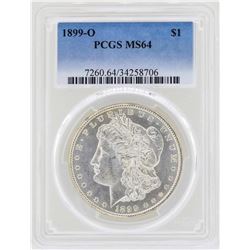1899-O $1 Morgan Silver Dollar Coin PCGS MS64