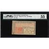 March 25, 1776 New Jersey 30 Shillings Colonial Note PMG About Uncirculated 55