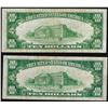Image 2 : Lot of (2) 1934 $10 Silver Certificate Notes