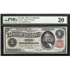 Image 1 : 1891 $5 Silver Certificate Note Fr.267 PMG Very Fine 20