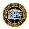 Image 1 : .999 Silver Golden Nugget Las Vegas, NV $10 Casino Limited Edition Gaming Token