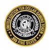 Image 2 : .999 Silver Golden Nugget Las Vegas, NV $10 Casino Limited Edition Gaming Token