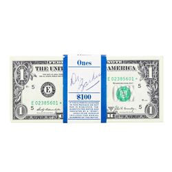 Pack of (100) Consecutive 1969B $1 Federal Reserve STAR Notes Richmond