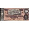 Image 1 : 1864 $10 Confederate States of America Note