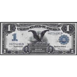 1899 $1 Black Eagle Silver Certificate Note