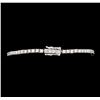 Image 3 : 14KT White Gold 2.50 ctw Diamond Tennis Bracelet