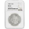 Image 1 : 1885-O $1 Morgan Silver Dollar Coin NGC MS63