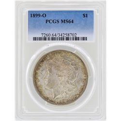 1899-O $1 Morgan Silver Dollar Coin PCGS MS64