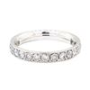 Image 2 : Platinum 1.00 ctw Diamond Eternity Band