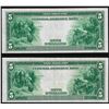 Image 2 : Lot of (2) 1914 $5 Federal Reserve Notes Richmond