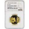 Image 1 : 1993 Canada $200 R.C.M.P. Gold Coin  NGC PF70 Ultra Cameo