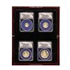 Image 1 : 2012 American Gold Eagle (4) Coin Set ANACS MS70 First Strike