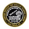 Image 1 : .999 Silver Stratosphere Las Vegas, NV $10 Casino Limited Edition Gaming Token