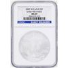 Image 1 : 2007-W $1 American Silver Eagle Coin NGC MS69 Early Releases