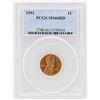 Image 1 : 1951 Lincoln Wheat Penny Coin PCGS MS66RD
