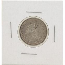 1875-S Seated Liberty Quarter Silver Coin