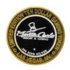 Image 1 : .999 Silver Monte Carlo Resort & Casino Las Vegas, NV $10 Limited Edition Gaming