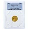 1926 $2 1/2 Indian Head Quarter Eagle Gold Coin PCGS MS62