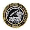 Image 1 : .999 Silver Stratosphere Las Vegas, NV $10 Casino Limited Edition Gaming Token