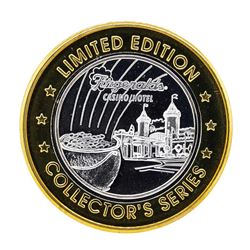 .999 Silver Fitzgeralds Casino & Hotel $10 Limited Edition Gaming Token